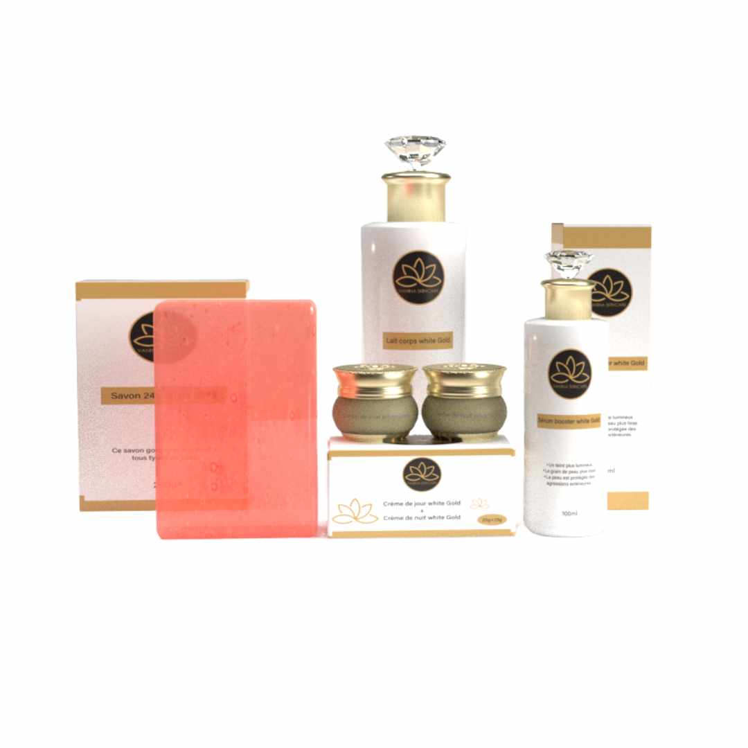 Gamme White Gold - TEINT PARFAIT - Pour peau noire - métisse et peau claire
